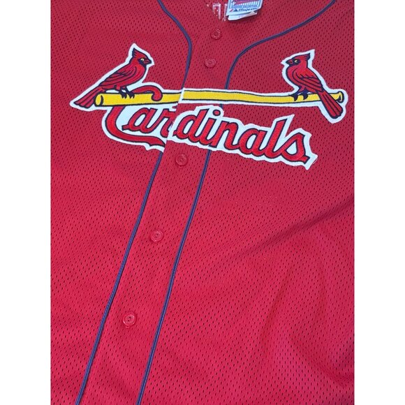Vintage Majestic Authentic St. Louis Mark McGwire #25 MLB Jersey Men's 2XL NWT - Picture 5 of 10